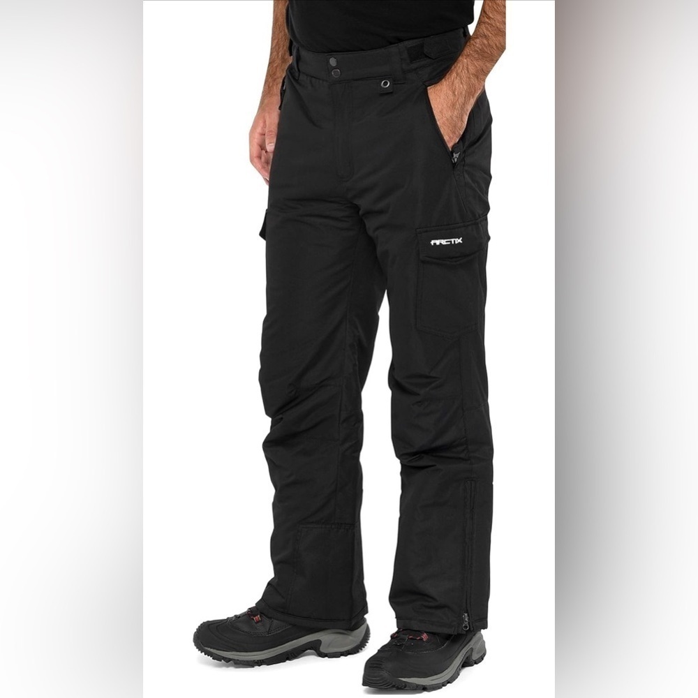 NWT- Arctix Men's Snowsports Cargo Pants SIZE: 4XL  (54" X 32”) COLOR: Black